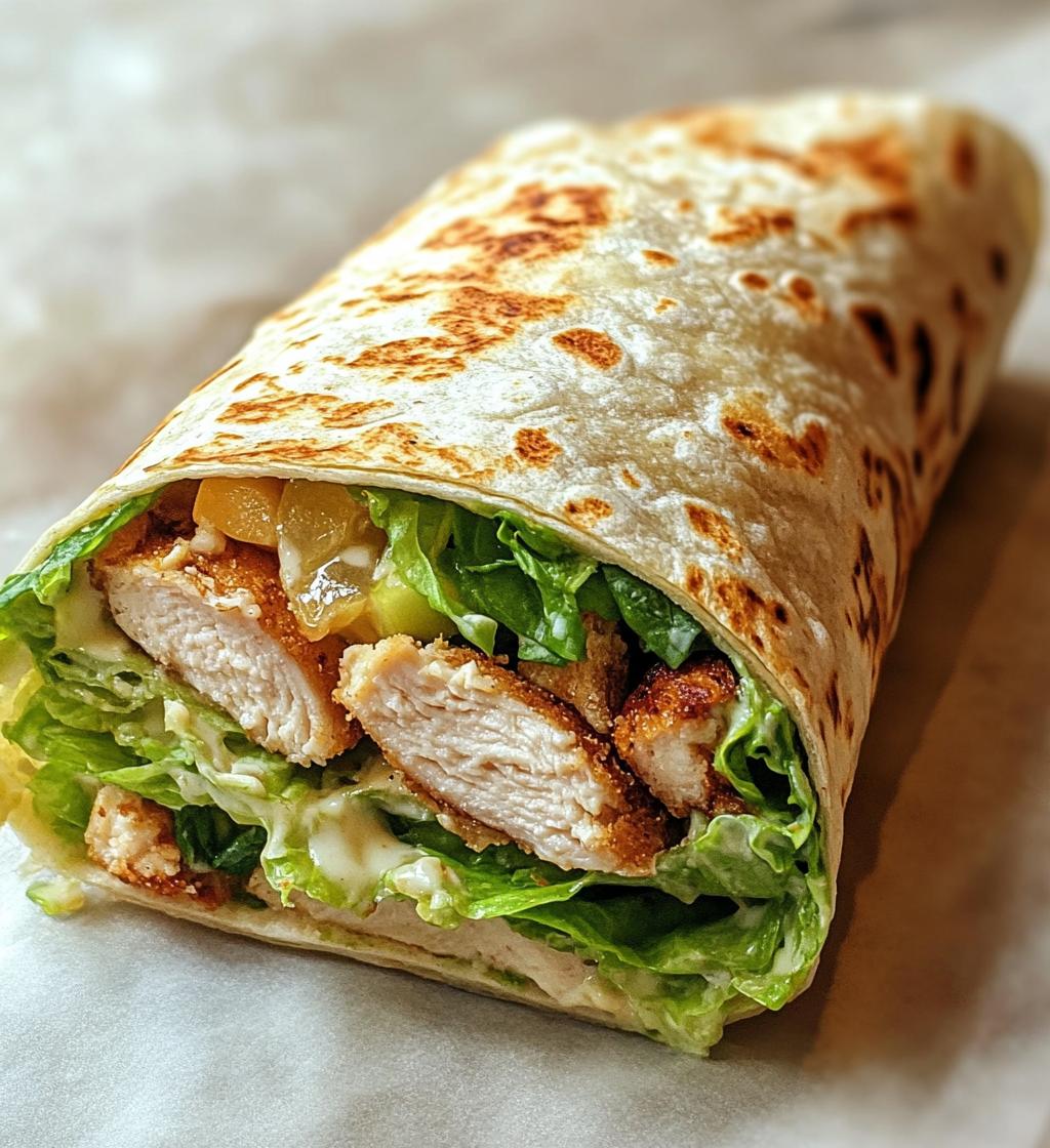 Make Irresistibly Tasty Caesar Wraps With This Simple Recipe