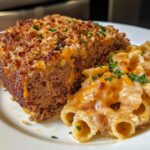Meatloaf with Cheddar Shells