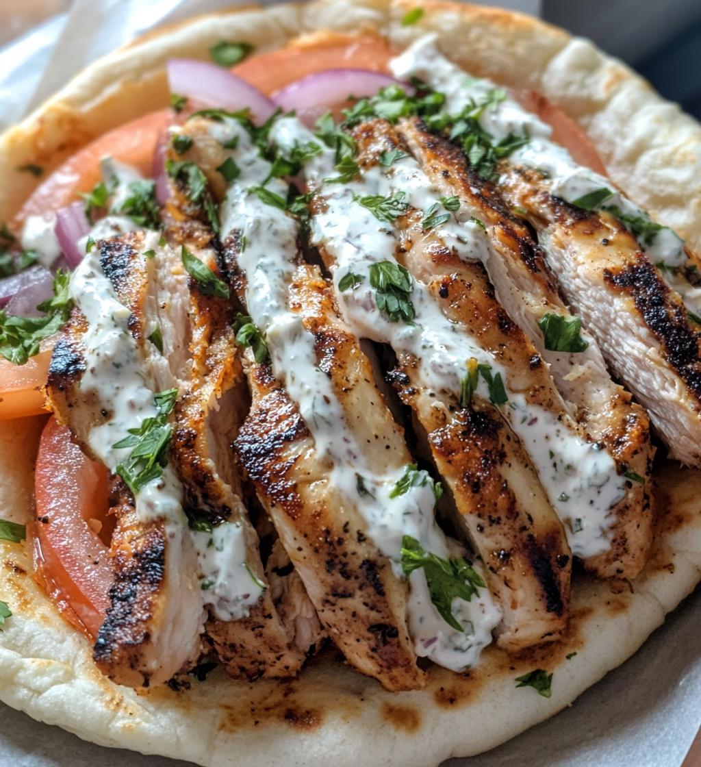 Mediterranean Chicken Gyros: Quick & Healthy!