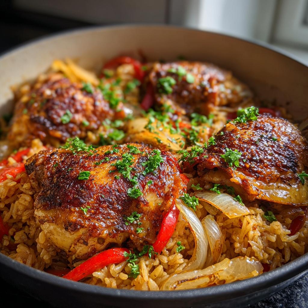 Nando’s Portuguese Chicken and Rice – one pot recipe
