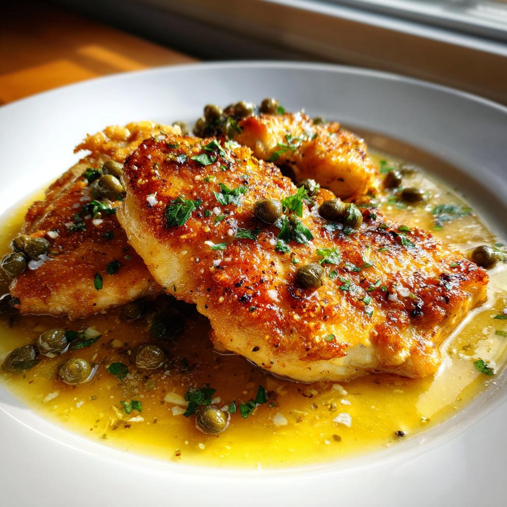 One Pot Chicken Piccata - detail 1