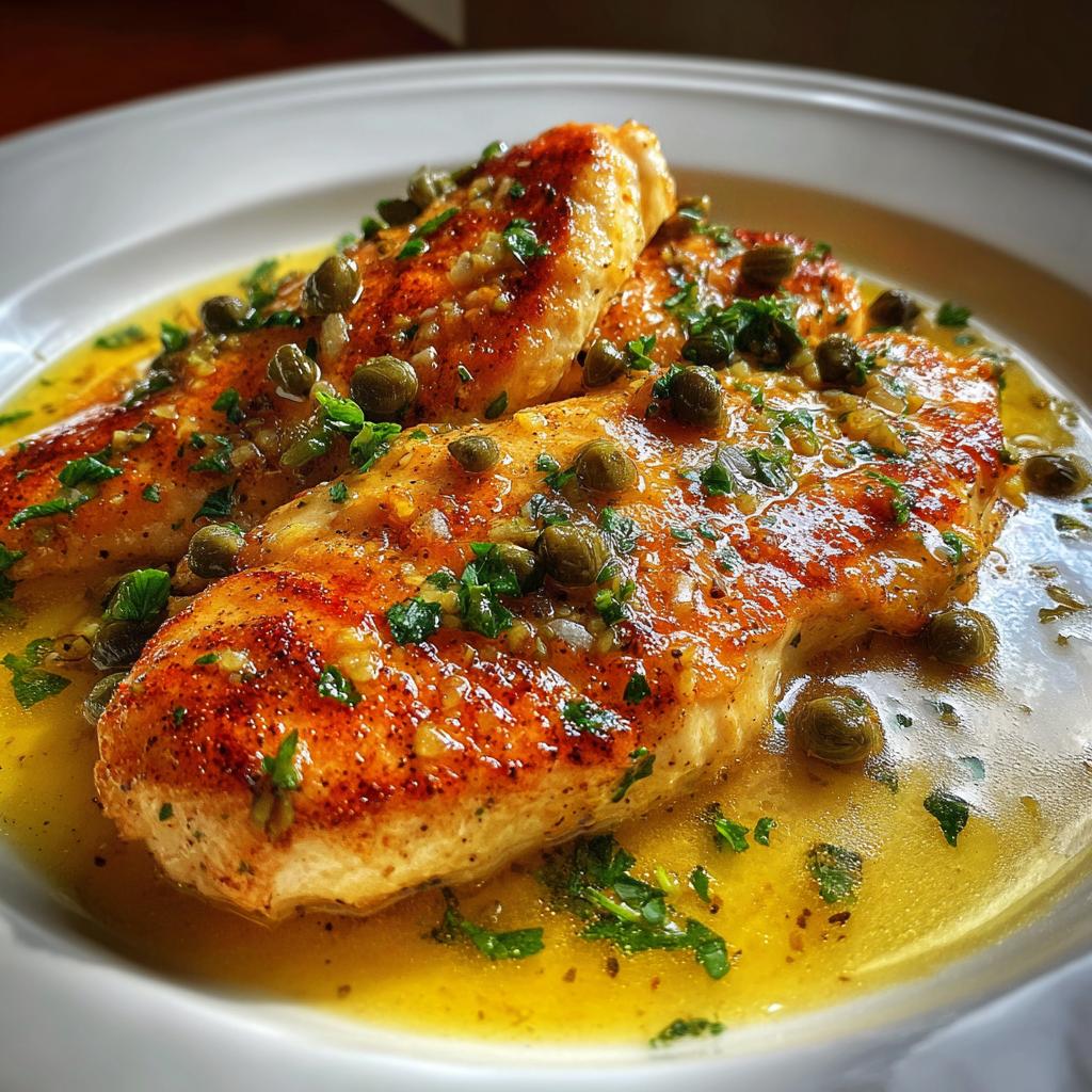 One Pot Chicken Piccata