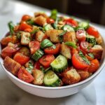 Panzanella (Italian tomato & bread salad)
