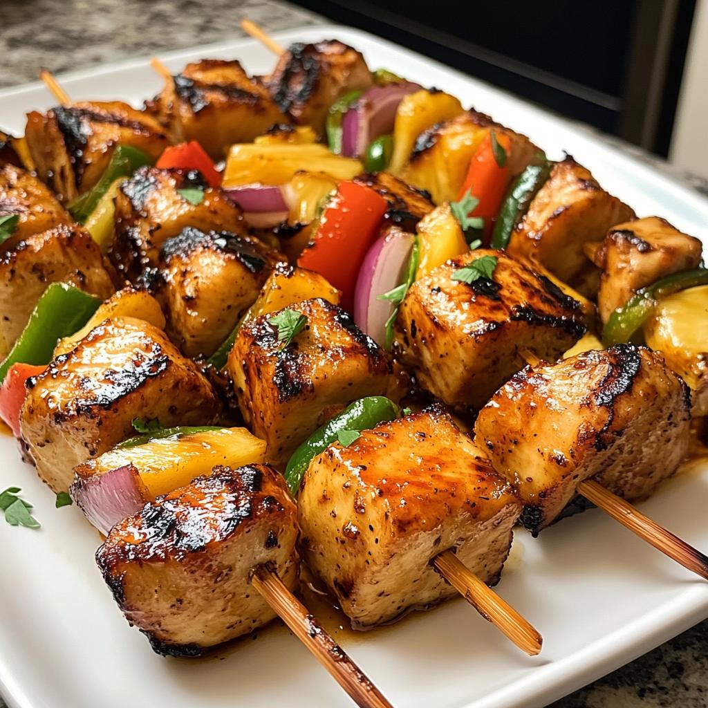 Pineapple Chicken Kabobs