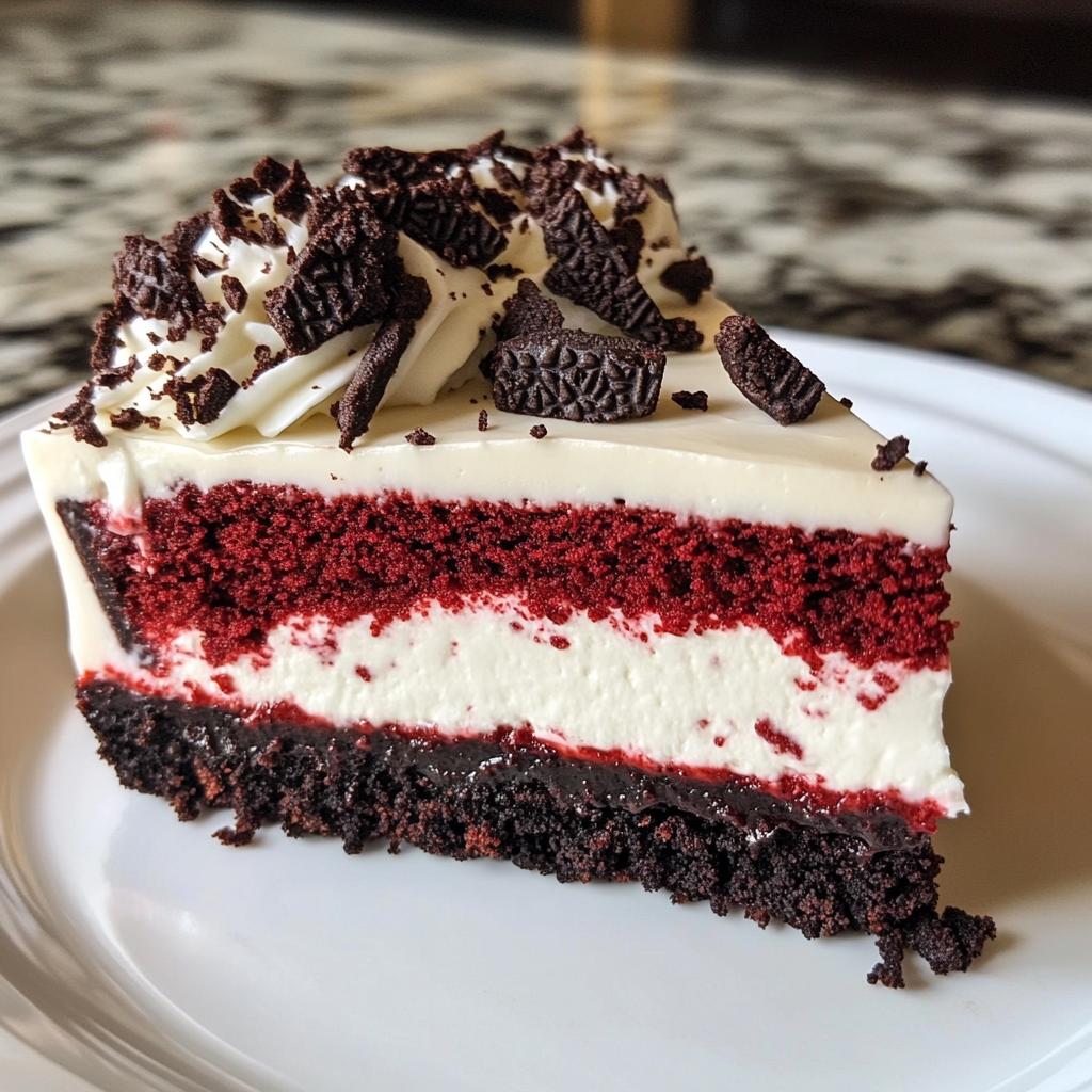 Red Velvet Oreo Cheesecake Recipe