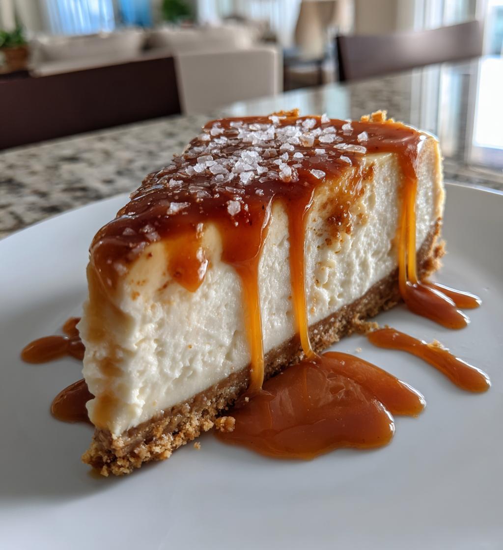 Salted Caramel Cheesecake