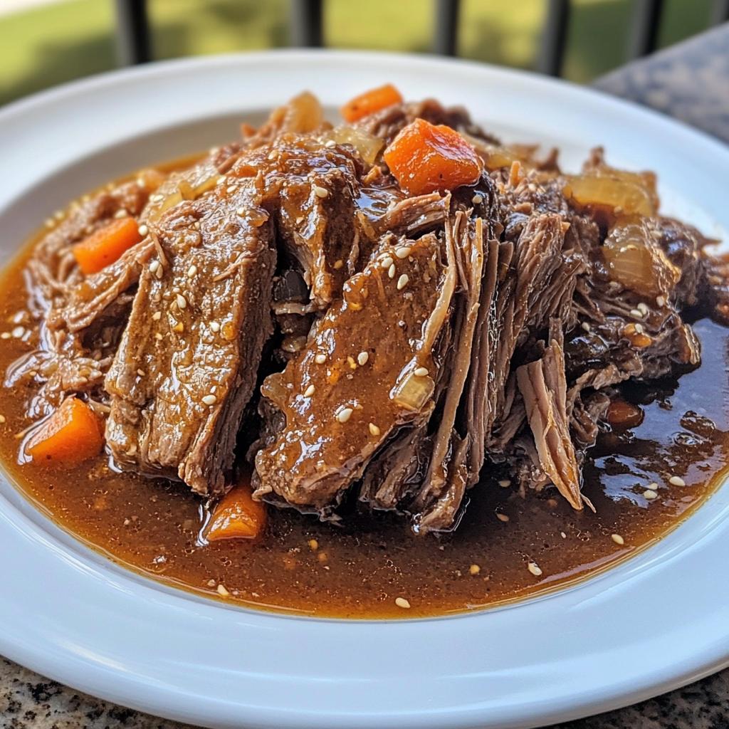 Savory Korean Inspired Pot Roast Recipe for a Flavorful and Tender Meal