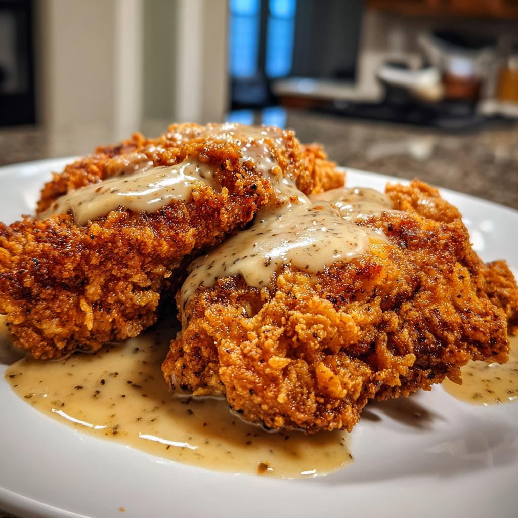 Spicy Southern Chicken with Gravy