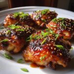 Sticky Honey Soy Baked Chicken