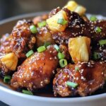 Sticky Pineapple-Teriyaki Chicken Wings in 3 Steps