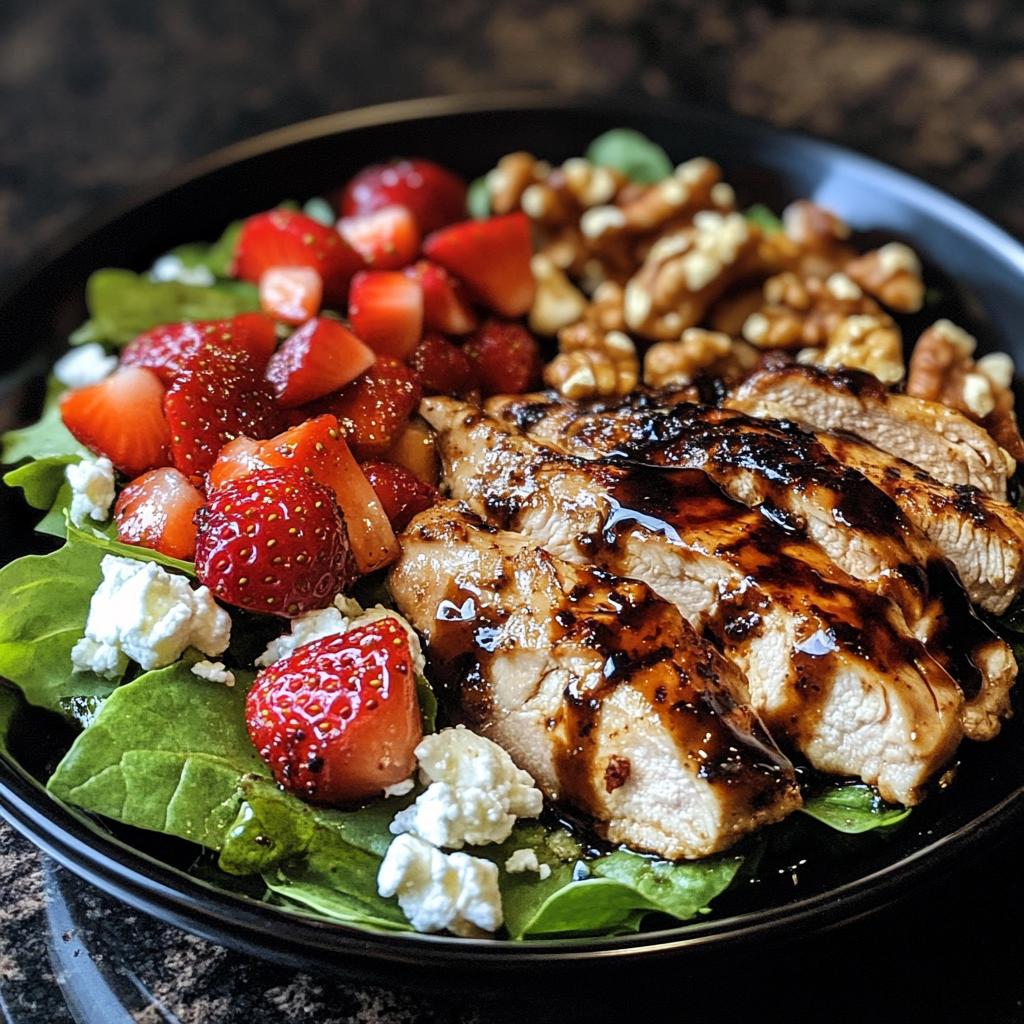 Strawberry Balsamic Chicken Salad - detail 1