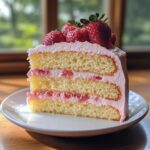 Strawberry Lemonade Layer Cake