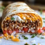 Taco Melts: Homemade Taco Bell Beefy Melt Burrito Copycat