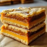 Thanksgiving Cookies With Pumpkin Pie Filling And Fall Shortbread Base