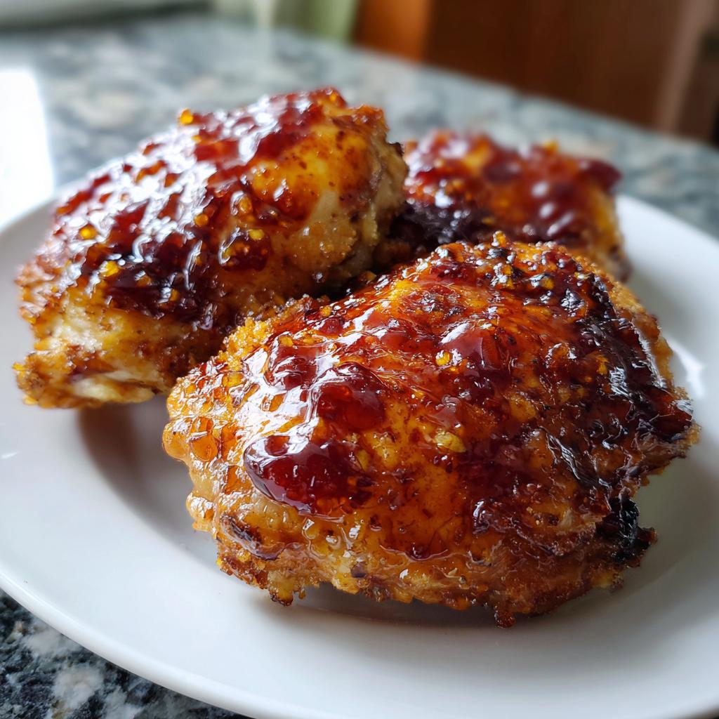 This Retro Plum Jam Chicken Has Been