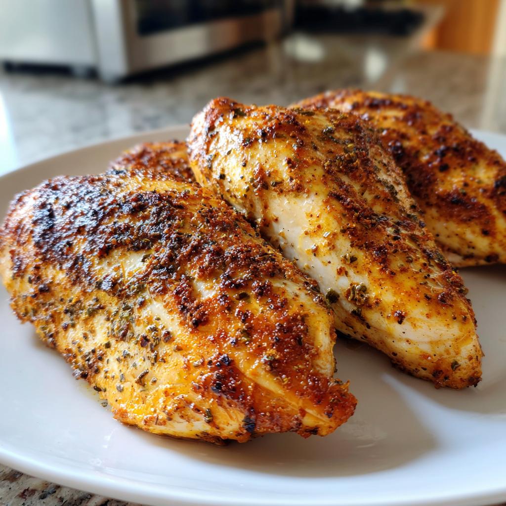 air fryer boneless skinless chicken breast recipes easy