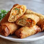air fryer chicken egg rolls