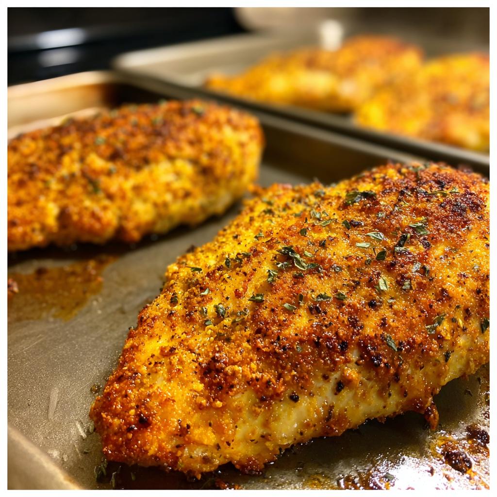 bake chicken in oven