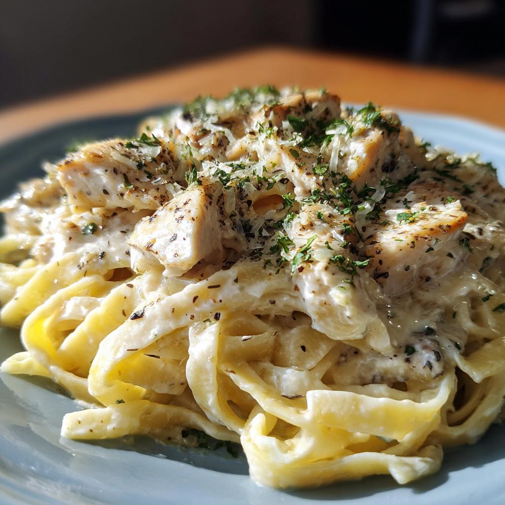 chicken alfredo