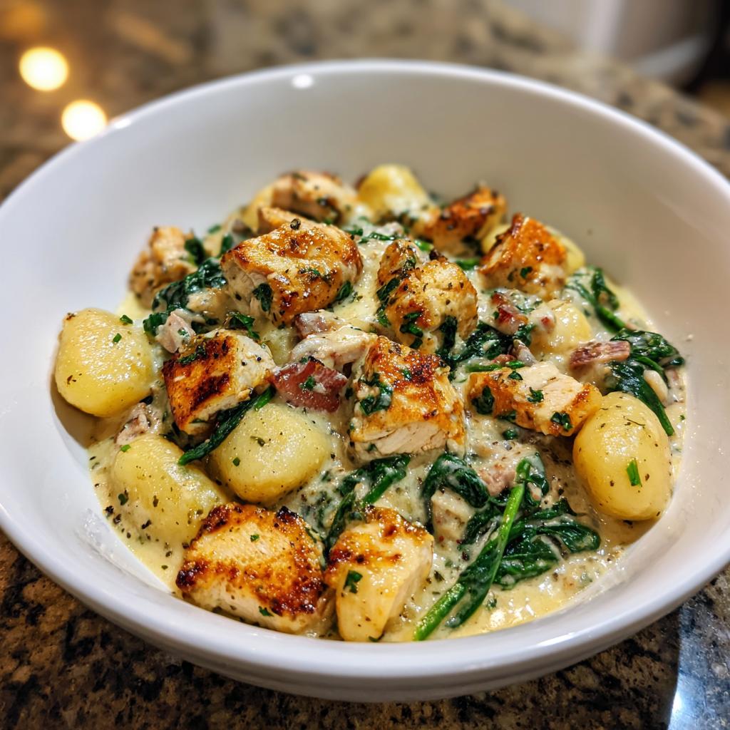 chicken and gnocchi recipes healthy