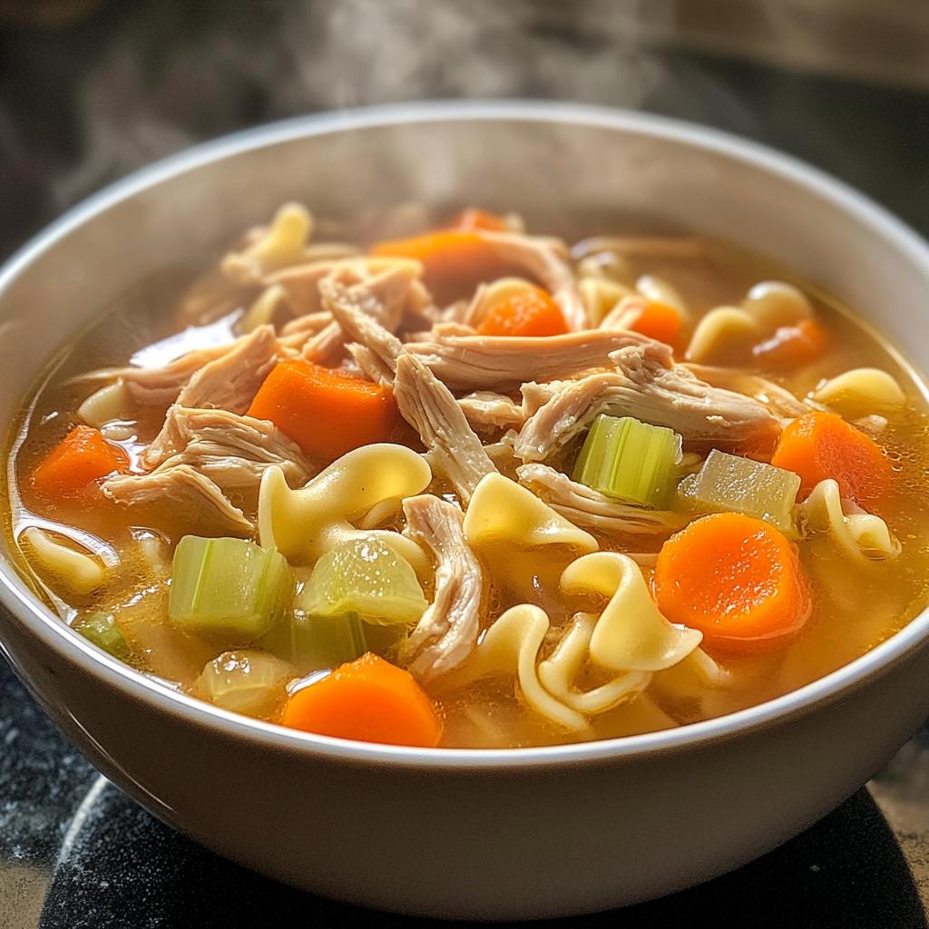 chicken noodle soup crock pot