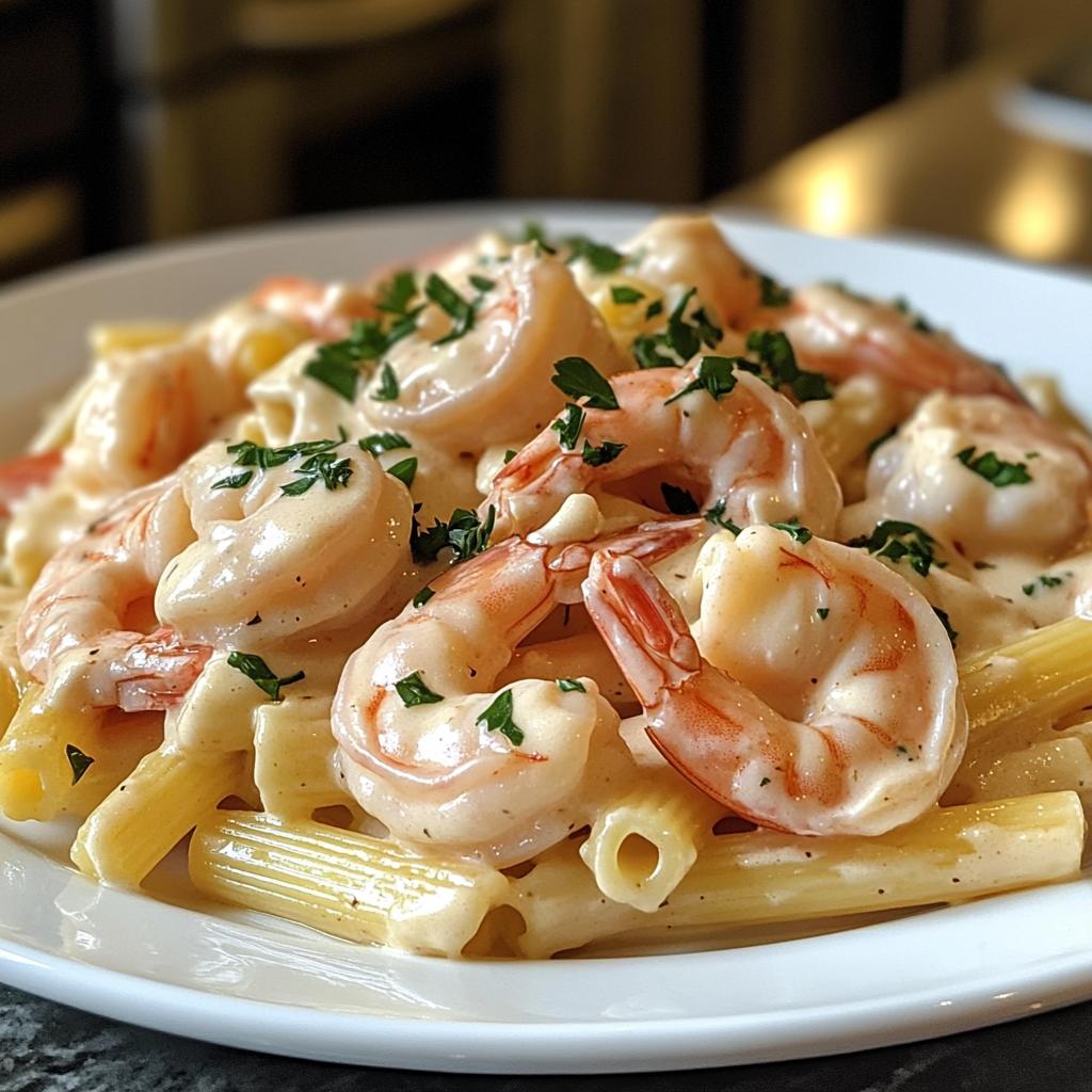 creamy shrimp pasta