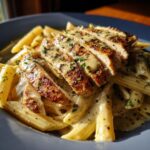garlic parmesan chicken pasta