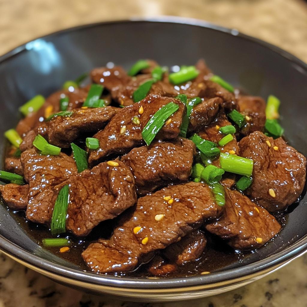 mongolian beef recipe