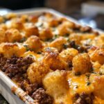 tater tot casserole with ground beef