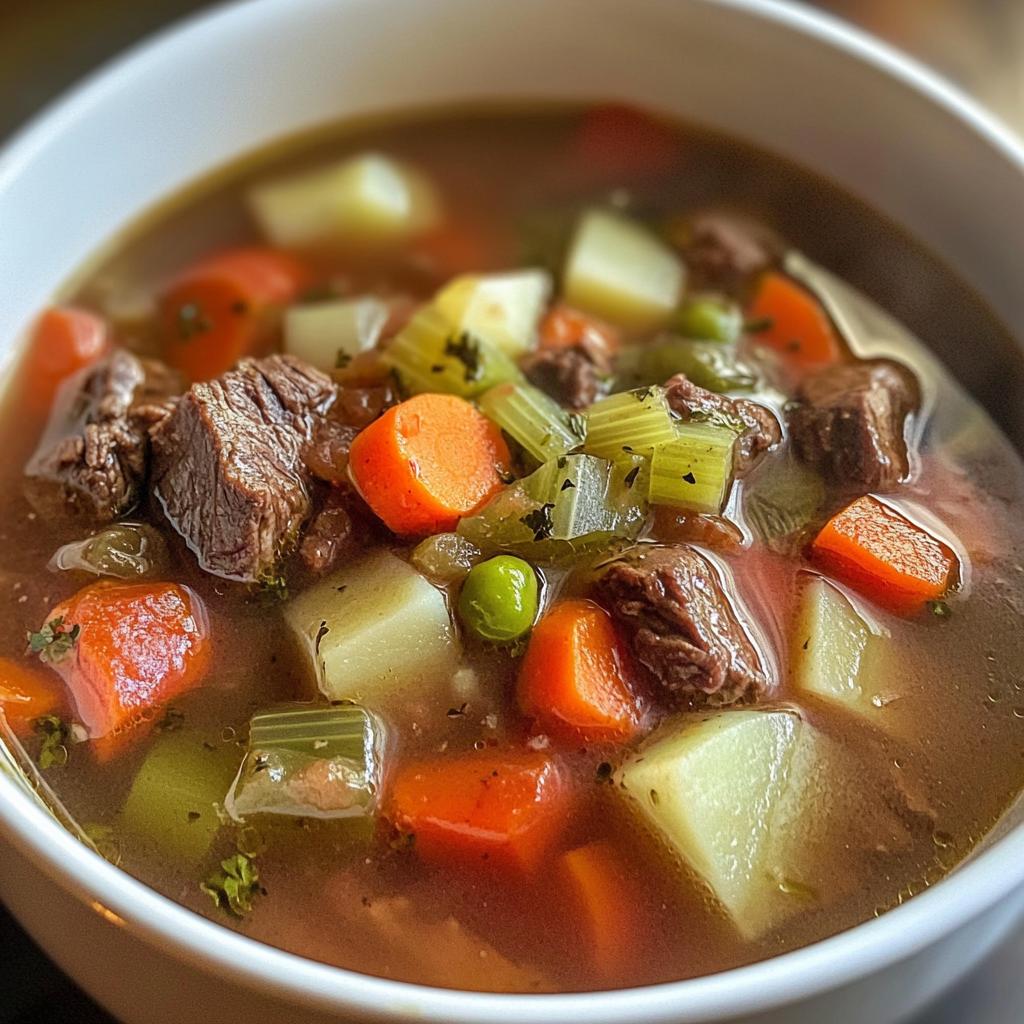 vegetable beef soup