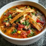 weight watcher chicken tortilla soup
