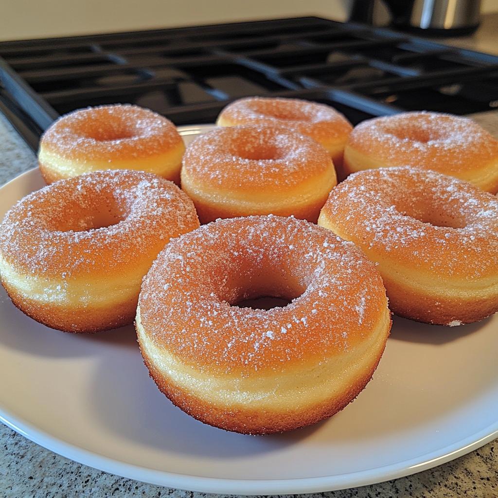 Air Fryer Banana Donuts