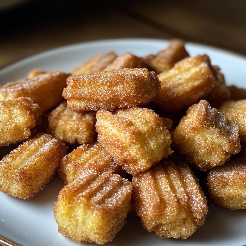 Air Fryer Churro Bites