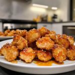 Air Fryer Honey Mustard Chicken Bites