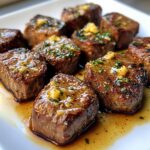 Air Fryer Steak Bites with Garlic Butter
