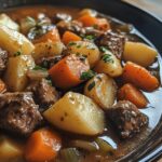 Beef Stew with Vegetables and Potatoes