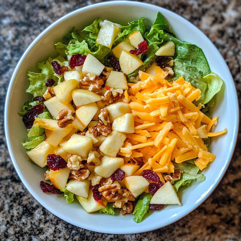 Best Ever Apple & Cheddar Chopped Salad