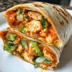 Buffalo Chicken Tortilla Wraps