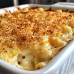 Cheesy Baked Mac and Cheese with Garlic Butter Crust