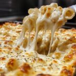 Cheesy Garlic Pasta Bake