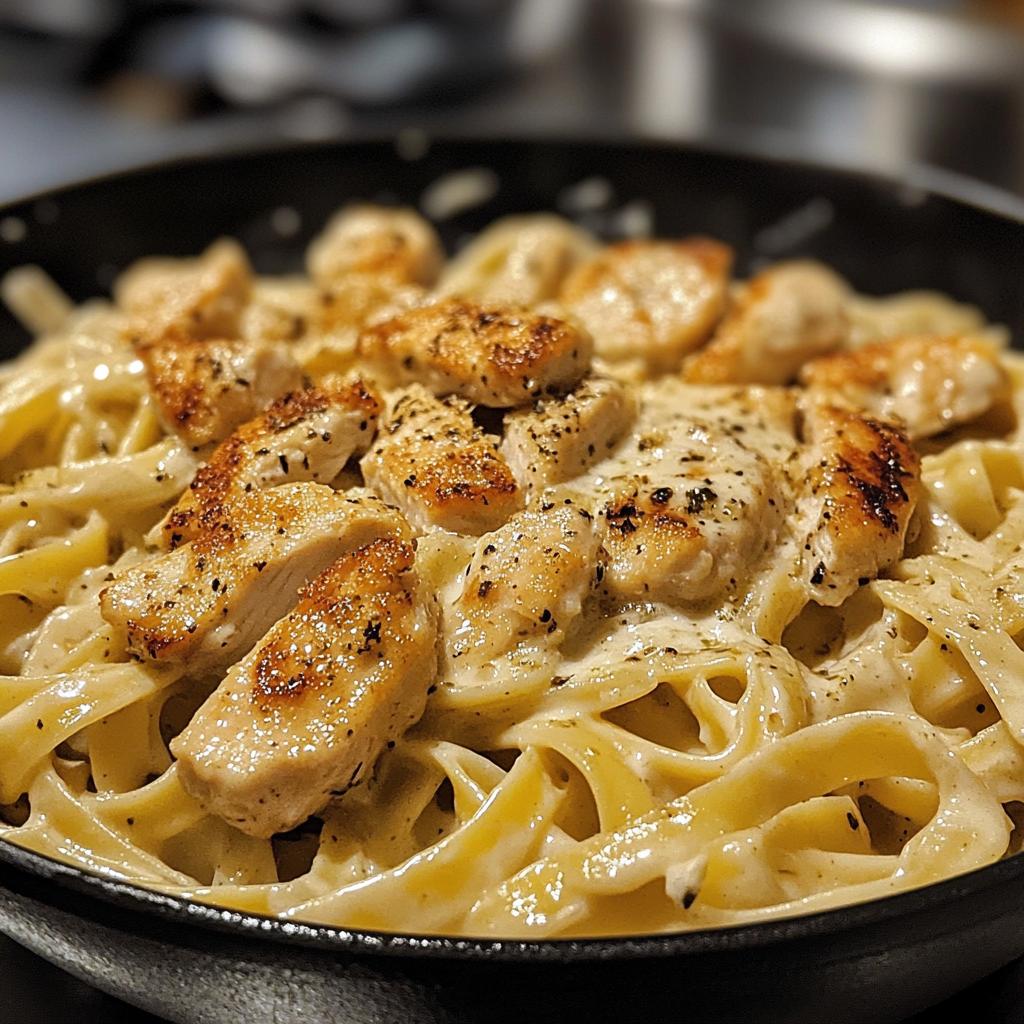 Chicken Fettuccine Alfredo