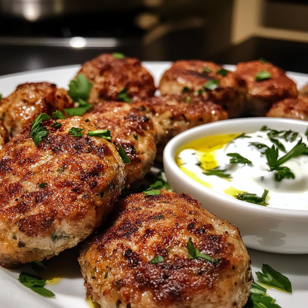 Chicken Kofta with Garlic Yogurt Sauce Recipe: A Must-Try!