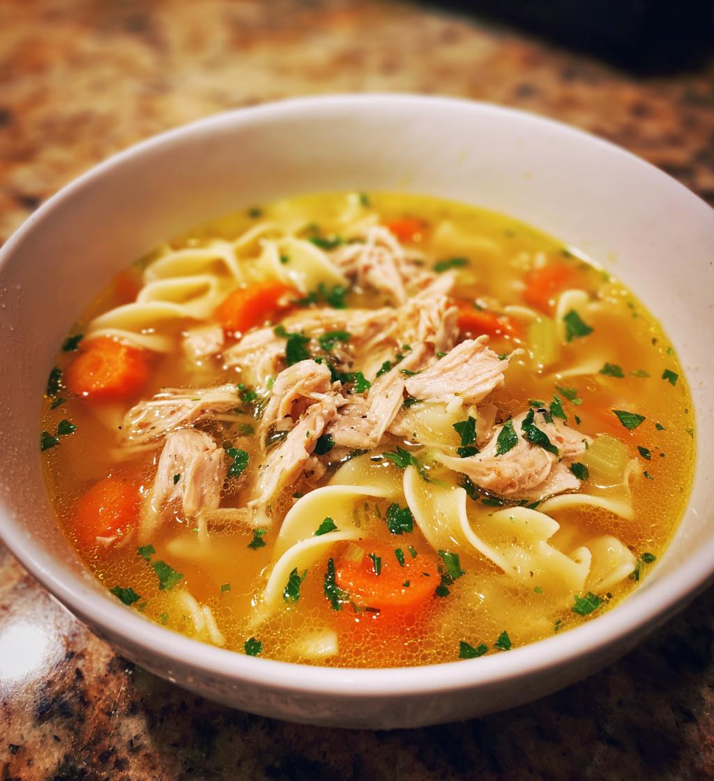 Chicken Noodle Soup Homemade