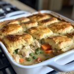 Chicken Pot Pie With Biscuits