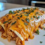 Chipotle Ranch Chicken Enchiladas