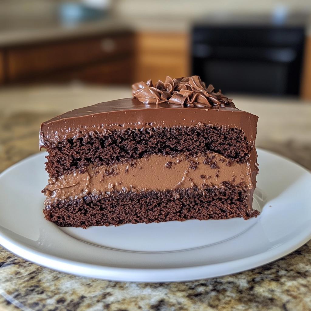 Chocolate Custard Cake