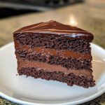 Chocolate Fudge Cake with Creamy Ganache