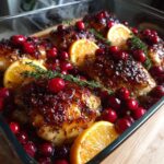 Cranberry Orange Chicken Bake