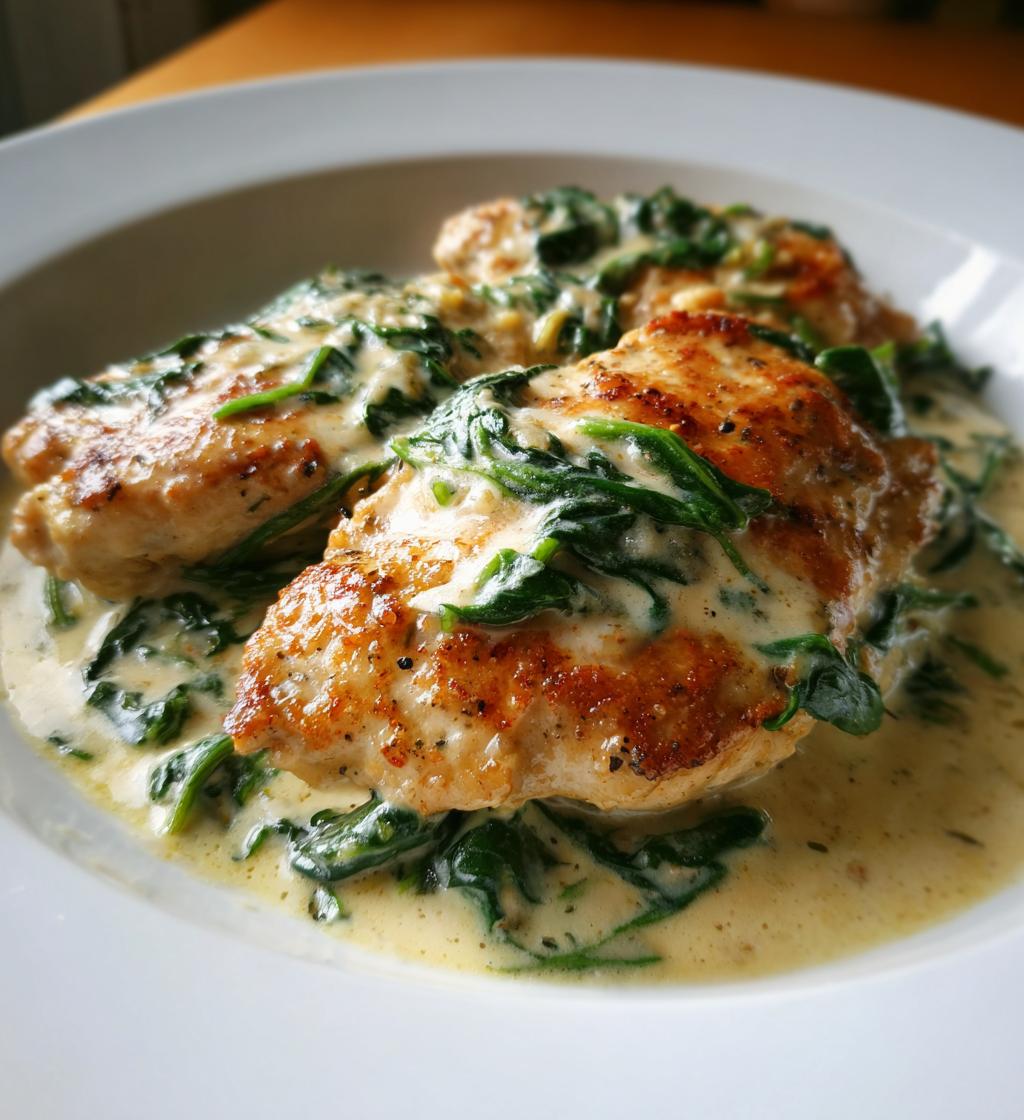 Creamy Chicken Florentine