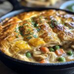 Creamy Chicken Pot Pie Skillet